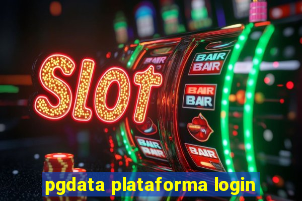 pgdata plataforma login